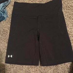 Under Armour Women's Black Bike Shorts